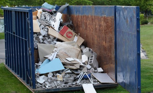Professional staff handling clearance